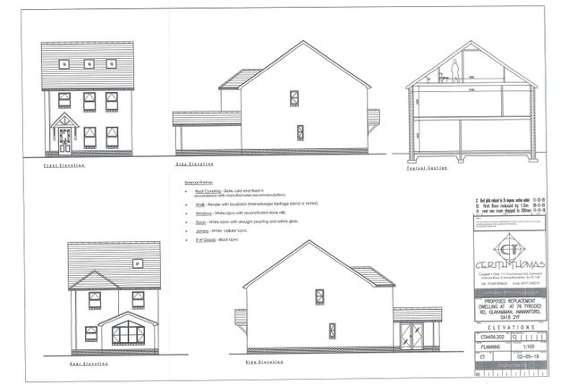 Tirycoed Road, Glanamman, Ammanford... Plot for sale