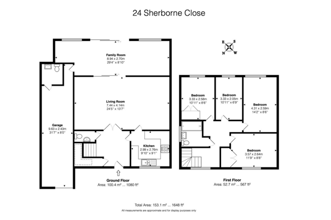 Colnbrook 4 bed link detached house for sale