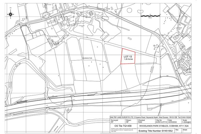Woodlands Lane, Stoke d'Abernon... Plot for sale