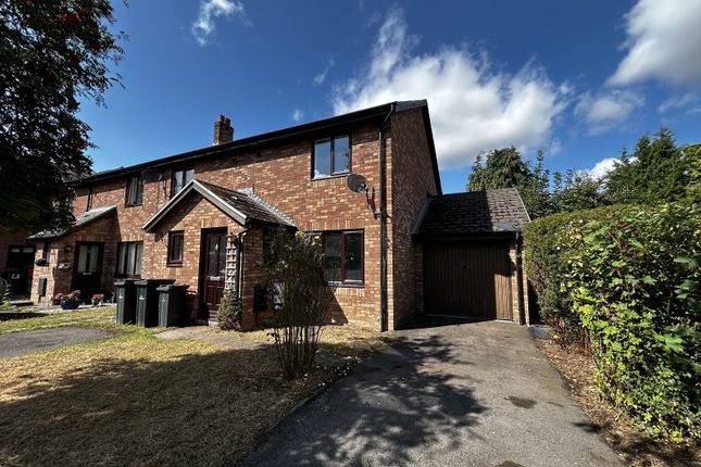 Blackfriars Court, Brecon, Powys. 2 bed end of terrace house for sale