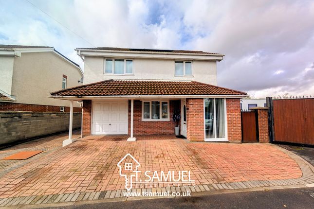 Parkland, Gwaunfarren Road, Merthyr... 4 bed detached house for sale