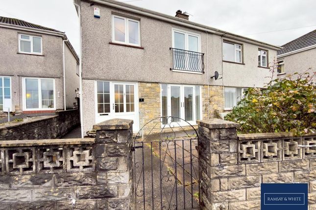 Birchgrove Estate, Treharris, Nelson... 3 bed semi