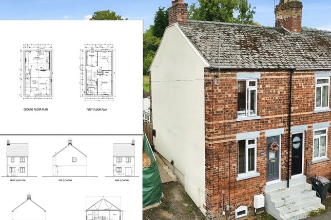 2 bed end terrace house