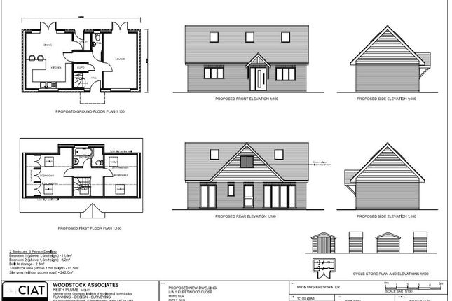 Fleetwood Close, Minster On Sea... Plot for sale
