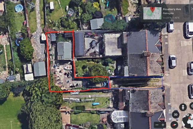 Rosebery Avenue, Ramsgate CT11 Land for sale