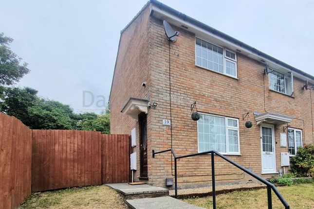 Hedgemoor, Brackla, Bridgend County.... 2 bed end of terrace house for sale