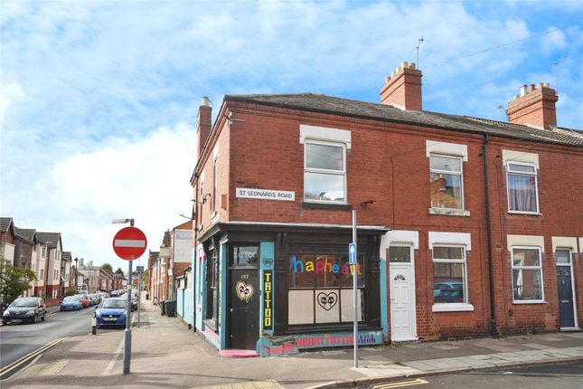 St. Leonards Road, Leicester LE2 3 bed end of terrace house for sale