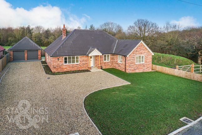 Black Mill Lane, Great Moulton, Norwich 4 bed detached bungalow for sale