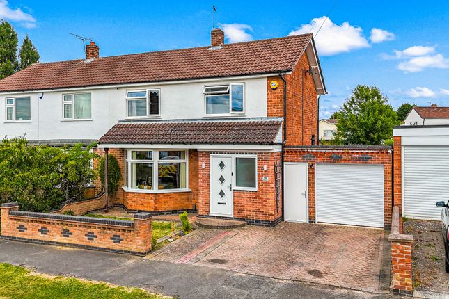 Wellesbourne Drive, Glenfield, LE3 3 bed semi