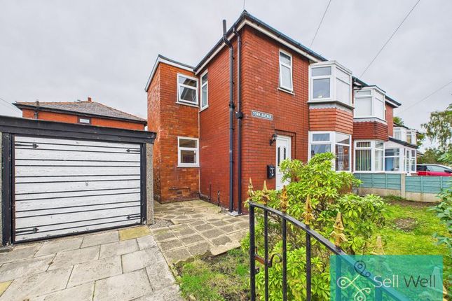York Avenue, Manchester M27 3 bed semi