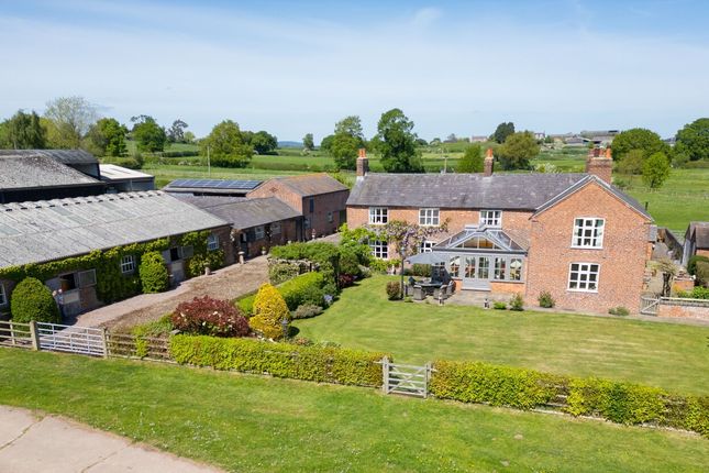 Horse Green Farm, Norbury... 5 bed equestrian property for sale