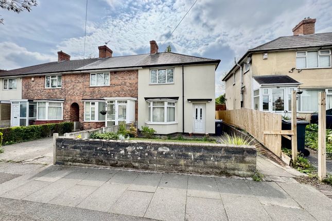 Bracken Road, Erdington, Birmingham 3 bed end of terrace house for sale