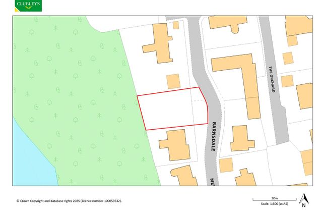 Land off Barnsdale Mews, Campsall Plot for sale
