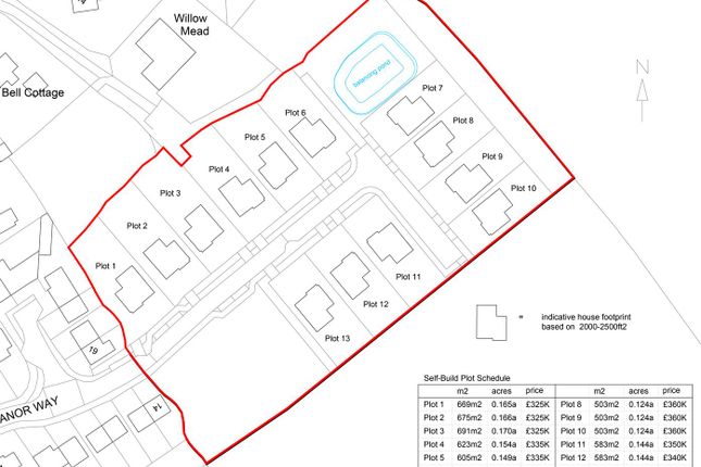 Manor Way, Cotton End, MK45 3AH Land for sale