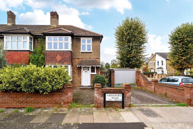 Beresford Road, Kingston Upon Thames... 3 bed end of terrace house for sale