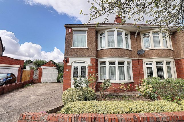 St. Angela Road, Cardiff CF14 3 bed semi