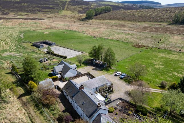 Glenmarkie Farmhouse and Cottage... 6 bed equestrian property for sale