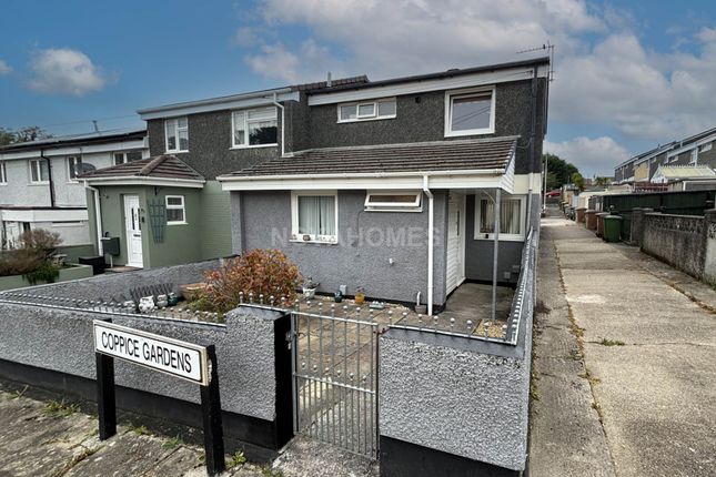 Coppice Gardens, Plymouth PL5 4 bed end of terrace house for sale