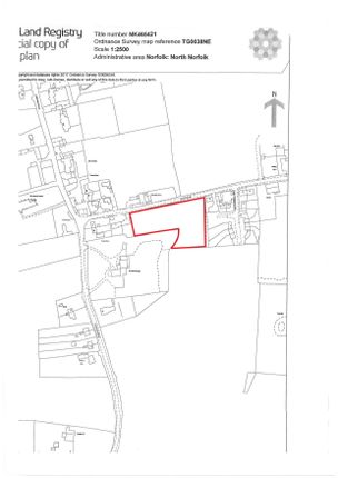Holt Road, Field Dalling Land for sale