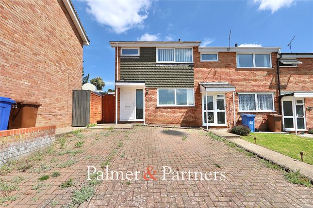Glastonbury Close, Ipswich, Suffolk, IP2 3 bed end of terrace house for sale