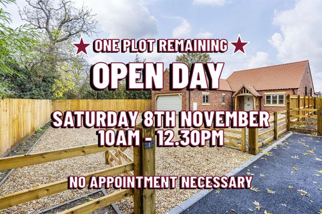 Off Middle Lane, Nether Broughton 3 bed detached bungalow for sale