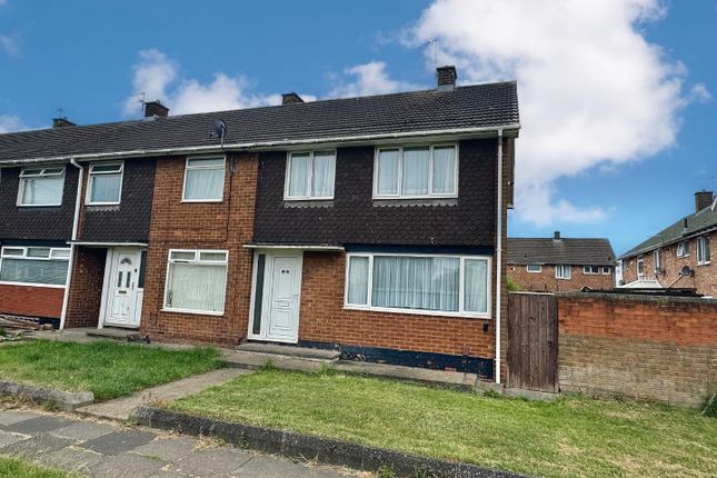 Charnley Green, Middlesbrough 3 bed end of terrace house for sale