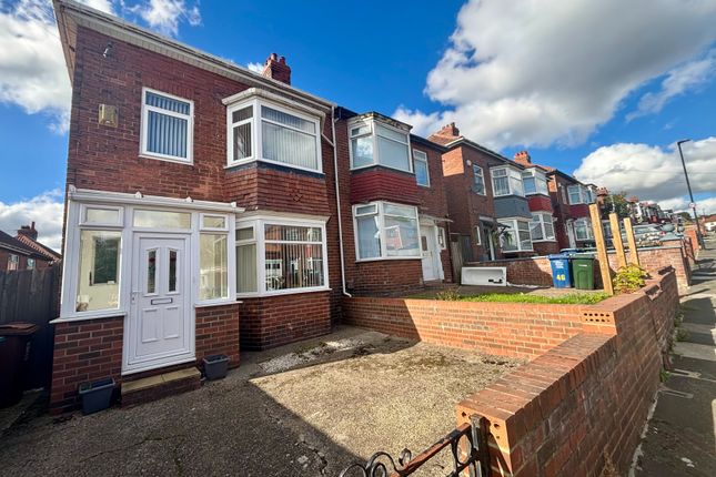 Cliftonville Avenue, Newcastle upon... 3 bed semi