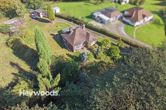 Glenside, Newcastle Road, Madeley... 3 bed detached bungalow for sale