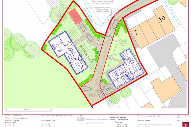 Frog Street, Bampton Plot for sale