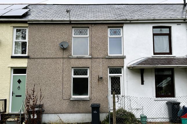 Heol Twrch, Lower Cwmtwrch, Swansea. 2 bed terraced house for sale