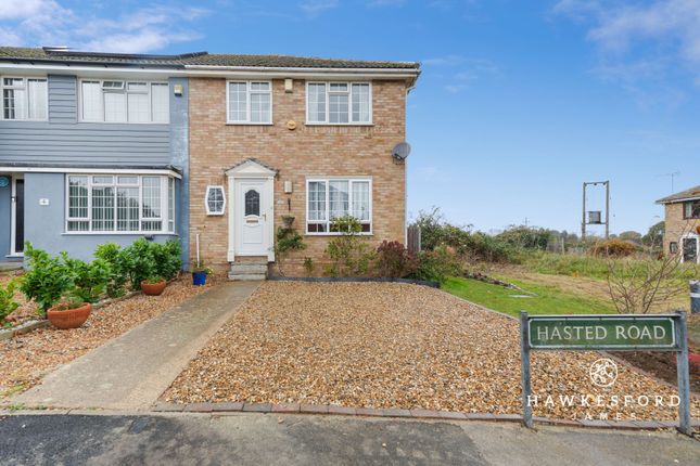 Hasted Road, Sittingbourne ME9 3 bed end of terrace house for sale
