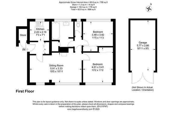 2 bedroom maisonette for sale