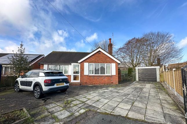 Nevin Avenue, Knypersley.  ST8 7BP 2 bed detached bungalow for sale