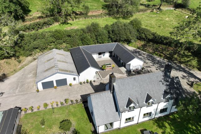 Tynreithyn, Tregaron 4 bed property with land for sale