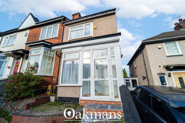 Rathbone Road, Smethwick, B67 3 bed end of terrace house for sale