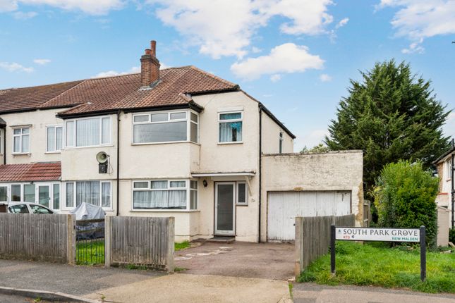 South Park Grove, New Malden KT3 3 bed semi
