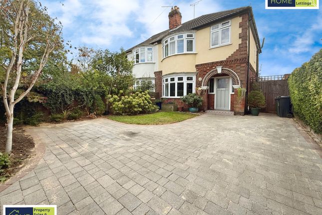 Granville Road, Wigston, Leicestershire 3 bed semi