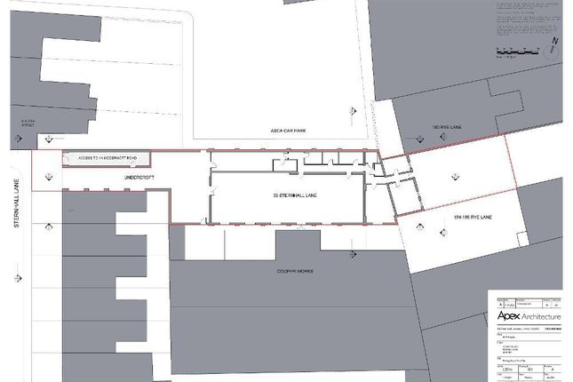Sternhall Lane, London, SE15 4NT Land for sale