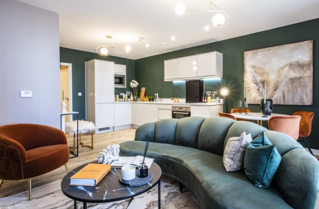 Plot 0101 at Southall Grove, Southall... 1 bed apartment for sale