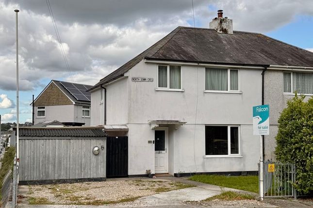 North Down Crescent, Plymouth.  A... 3 bed semi