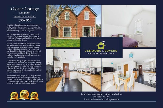 Langstone Road, Hampshire PO9 3 bed detached house for sale