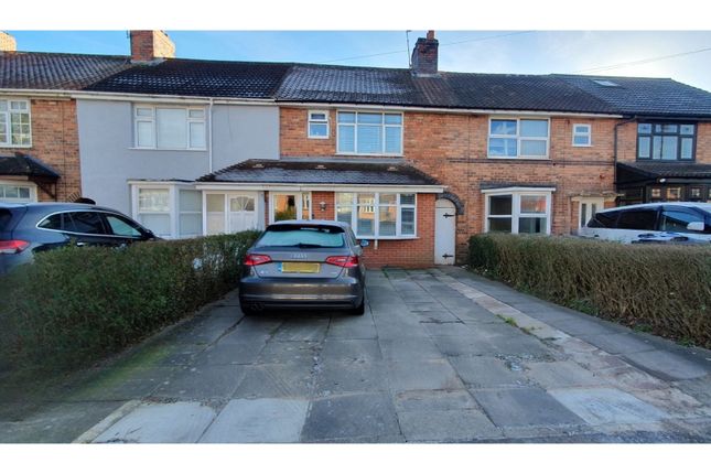 3 bed terraced house