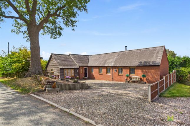 Church Road, Lee Brockhurst, Shrewsbury 3 bed detached bungalow for sale