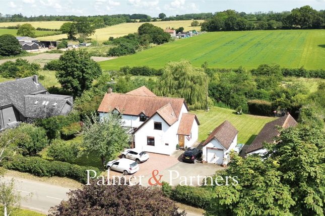 Low Road, Great Glemham, Saxmundham... 4 bed detached house for sale