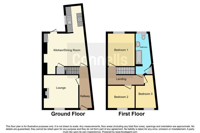 3 bedroom end of terrace house for sale