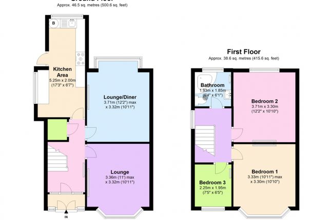 Green Lane Road, Evington, LE5 4ND 3 bed semi