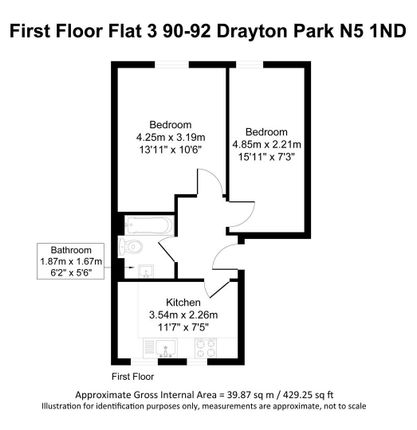 Drayton Park Road, Drayton Park, N5 13 bed flat for sale