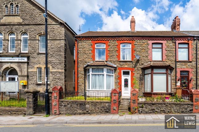 Thomas Street, Abertridwr... 3 bed end of terrace house for sale