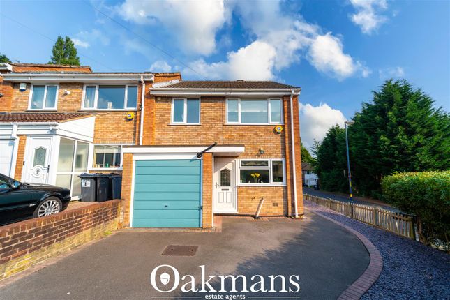 Welsh House Farm Road, Birmingham, B32 3 bed end of terrace house for sale