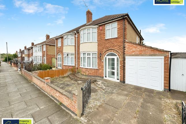 Lamborne Road, Leicester, Leicestershire 3 bed semi
